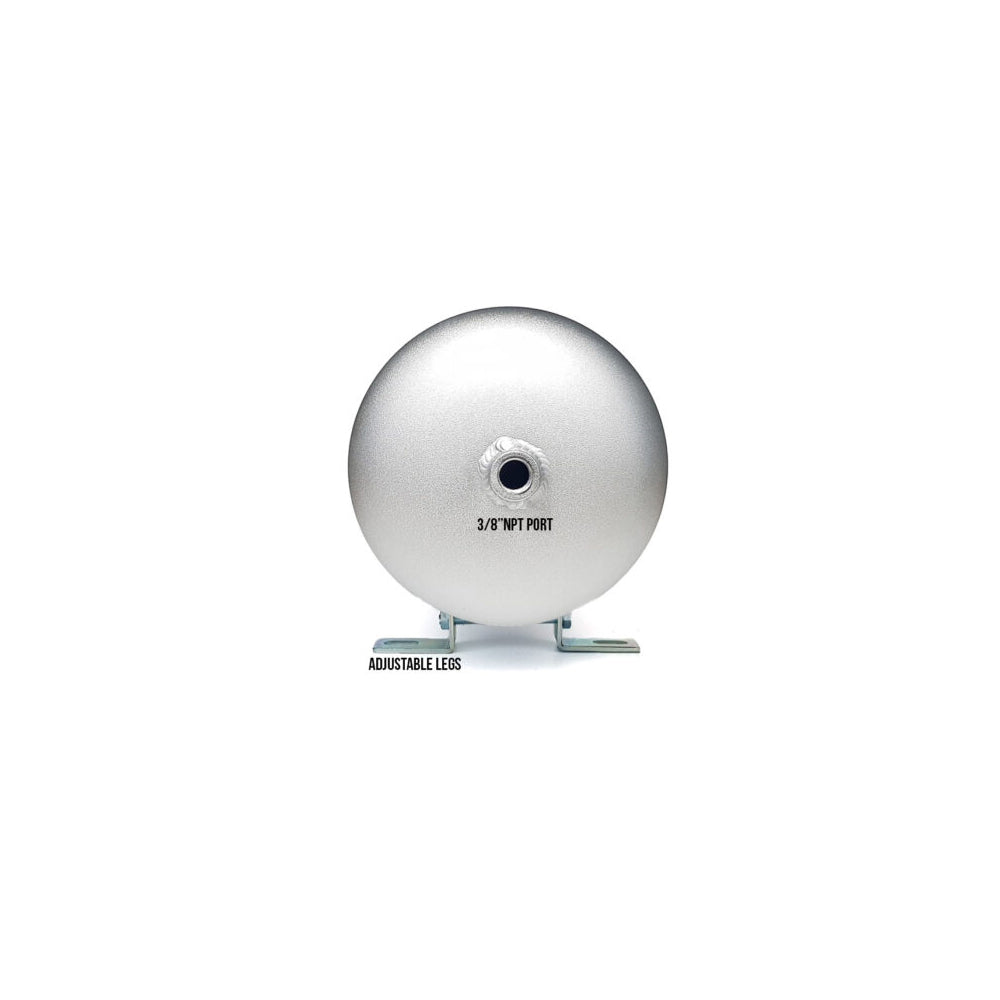 5 Gallon Aluminum Air Tank | 9 Port Air Reservoir | Heavy Duty for Air Suspension & Train Horn Systems