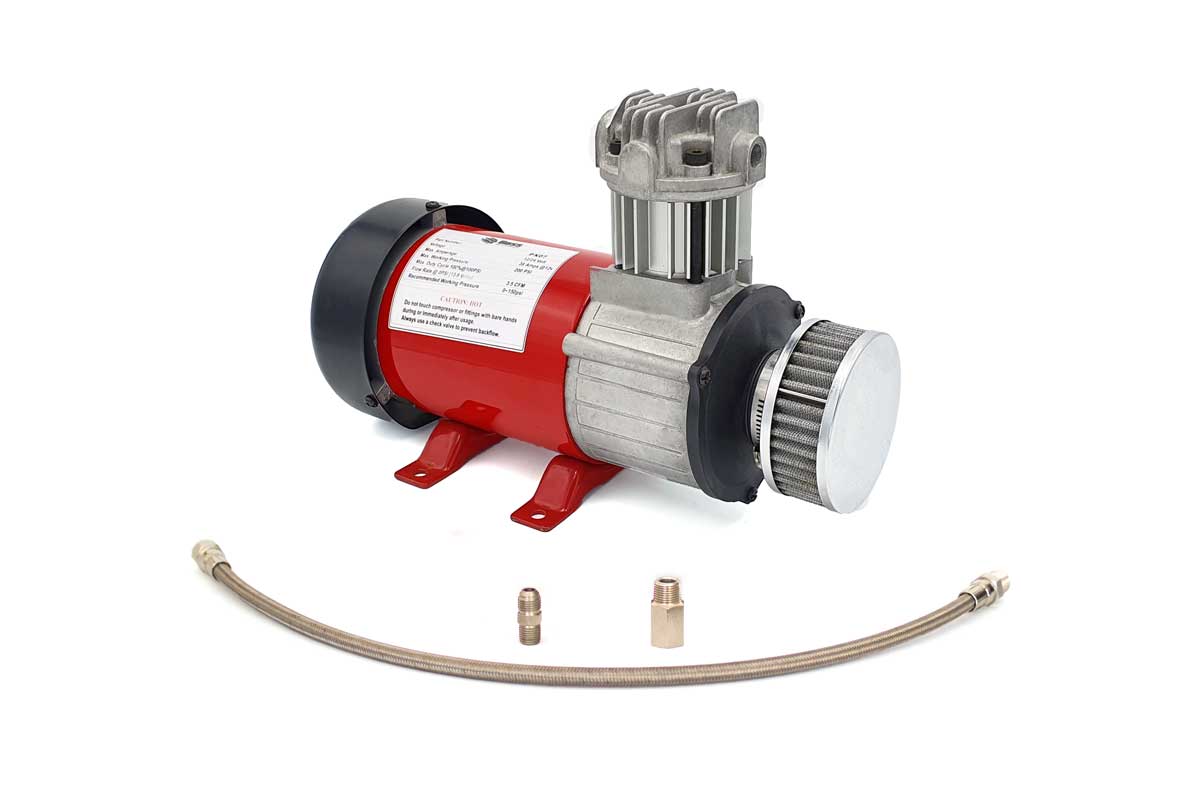 24 Volt Heavy Duty Air Compressor PX07 | Air Suspension System, Truck & Off-Road Use | High Performance