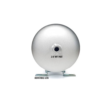 Aluminum Air Tank 5 Gallon | 9 Port Reservoir | Heavy Duty | Bare Unit (No Fittings)