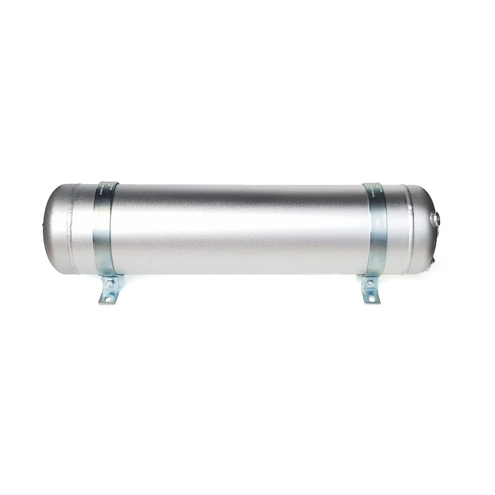 5 Gallon Aluminum Air Tank | 5 Port Air Reservoir | Heavy Duty for Air Suspension Systems | Bare (No Fittings)