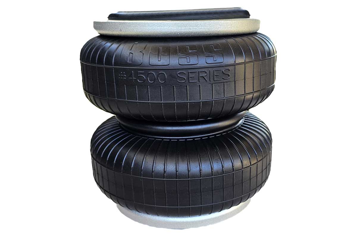 Air Suspension Air Bellows 4500 lbs | Heavy Duty Replacement Airbag | Universal Fit | Bare Unit