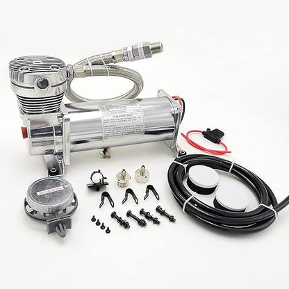 12V Heavy Duty Air Compressor | 100% Duty Cycle for Truck Air Suspension | Off-Road & Towing | PX06