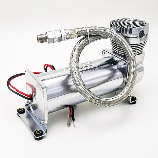 12V Heavy Duty Air Compressor | 100% Duty Cycle for Truck Air Suspension | Off-Road & Towing | PX06