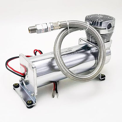 12V Heavy Duty Air Compressor | 100% Duty Cycle for Truck Air Suspension | Off-Road & Towing | PX06