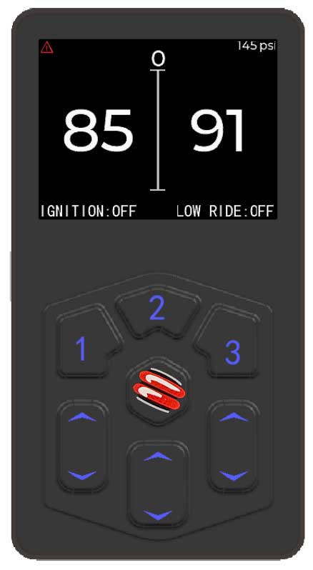 Automatic Rear Airbag Controller Kit with PX01 Compressor | Smart Pressure Control for Truck Suspension | Heavy Duty | Towing & Load Support