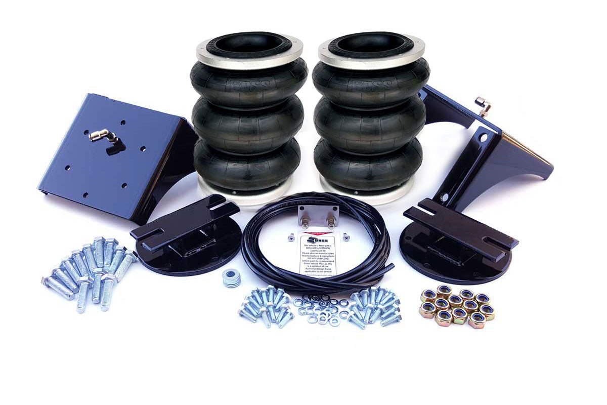 Triple Airbag Rear Suspension Kit for Ford F250 & F350 (2010–2017) | Heavy Duty Load Assist Air Suspension | Towing & Hauling Upgrade