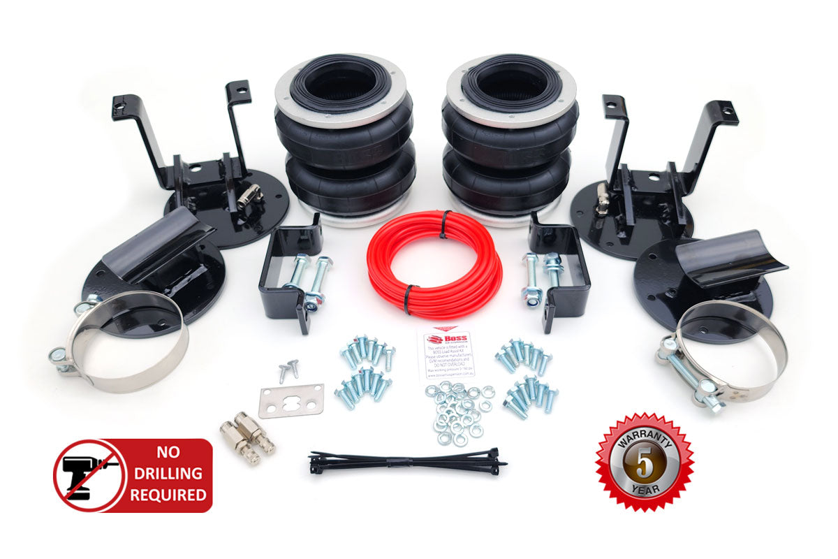Rear Air Suspension Kit for Ford Ranger T6.2 (2022+) | Load Assist Airbag System | Heavy Duty for Towing & Off-Road