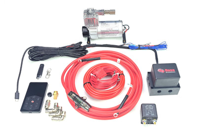 Automatic Rear Airbag Controller Kit with PX01 Compressor | Smart Pressure Control for Truck Suspension | Heavy Duty | Towing & Load Support