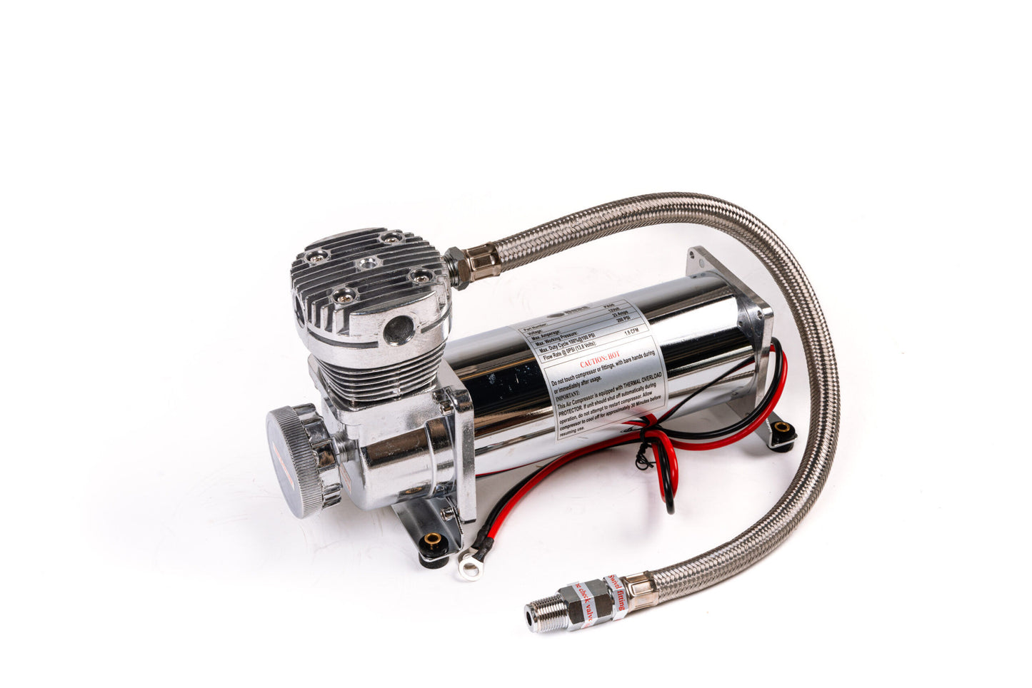 12V Heavy Duty Air Compressor | 100% Duty Cycle for Truck Air Suspension | Off-Road & Towing | PX06