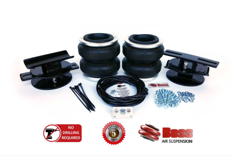 Air Suspension Load Assist Kit for Ford Ranger Raptor Gen1 & Gen2 | Standard Height | Heavy Duty | Towing & Load Support