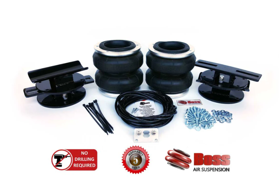 Air Suspension Load Assist Kit for Ford Ranger Raptor Gen1 & Gen2 | Standard Height | Heavy Duty | Towing & Load Support