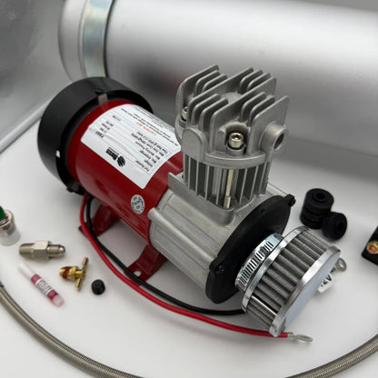 Boss Outback Air Pro 5 12V Air Compressor | Heavy Duty High Performance Compressor | Ideal for Air Suspension, Off-Road & Towing