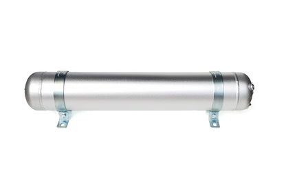 2 Gallon (6L) Aluminum Air Tank | 3 Port Complete Air Reservoir | Heavy Duty for Air Suspension Systems