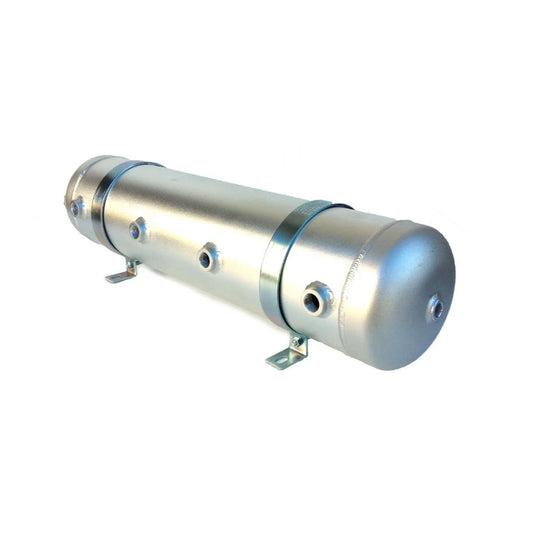 Aluminum Air Tank 5 Gallon | 9 Port Reservoir | Heavy Duty | Bare Unit (No Fittings)